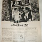 1963 Look Magazine ad featuring JFK sr & jr