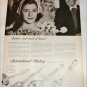 1957 International Sterling Silverware Maid of Honor ad