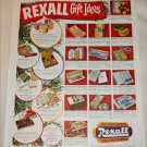 1951 Rexall Drug Stores Christmas ad