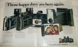 1972 Polaroid Land Cameras ad