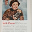 Realist Stereo Camera ad featuring Ruth Roman