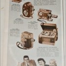 1951 Revere Cine' & Recording Equipment ad