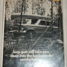 1971 American Motors Jeep Wagoneer ad