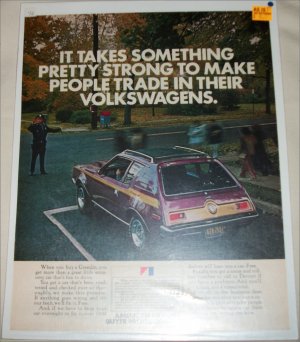 1972 American Motors Gremlin X car ad