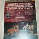 1972 American Motors Hornet Sportabout 4 dr stationwagon car ad
