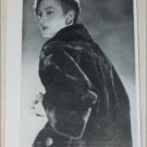 1957 Bradley's Seal Musquash Coat ad from the UK