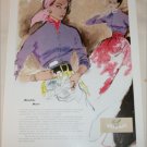 1952 Braemar Clothing Double Date ad from the UK