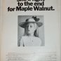 Magazine Publishers Maple Walnut ad