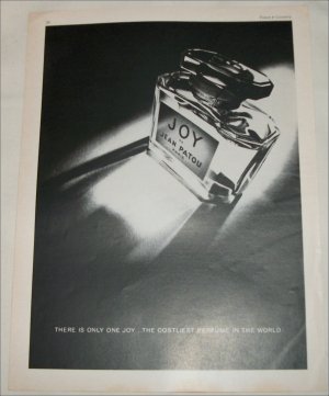 1971 Jean Patou Joy Perfume ad