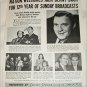 Jack Benny ad