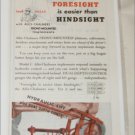 1946 Allis-Chalmers Front Mounted Implements ad