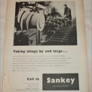 1955 Sankey of Wellington ad from the UK