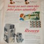 1957 Revere Electric Eye-Matic 8 mm Movie Camera ad