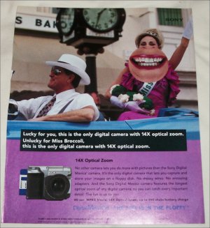 2000 Sony Digital Mavica Camera ad
