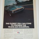 1972 American Motors Javelin-AMX car ad
