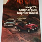 1972 American Motors Jeep Lineup ad