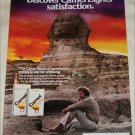 1979 Camel Lights Cigarette Sphinx ad
