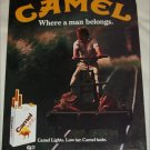 1980 Camel Lights Cigarette Handcar ad