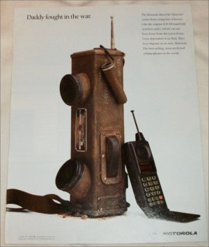 1995 Motorola MicroTAC Ultra Lite Phone ad