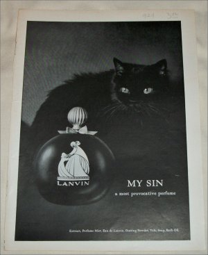 Lanvin My Sin Perfume ad
