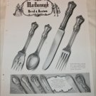 1948 Marlborough Sterling Silver ad