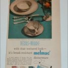 Melmac Dinnerware ad