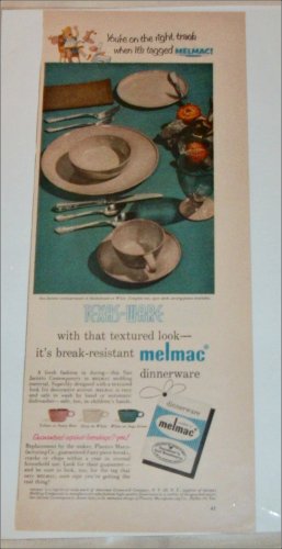Melmac Dinnerware ad