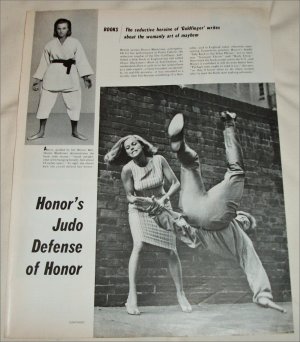 Honor Blackman Judo article