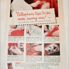 1951 Scotch Cellophane Tape ad