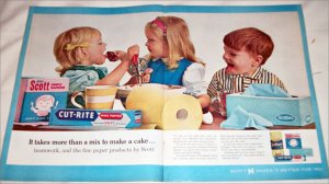 1963 Scott Paper ad