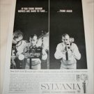 1962 Sylvania Sun Gun Movie Light ad