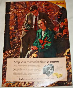 Kodak Tourist Camera Couple ad
