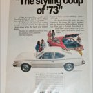 1973 American Motors Hornet Hatchback car ad white