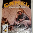 1981 Camel Lights Cigarette Tent ad