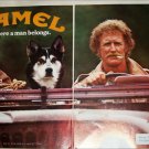 1981 Camel Lights Cigarette Huskey ad