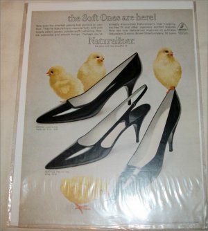 Brown Naturalizer Vienna, Seattle & Belair Shoes ad