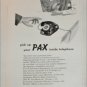 1950 P-A-X Telephone Systems ad