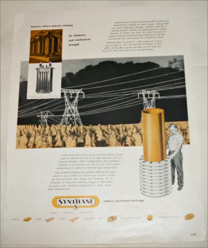 Synthane Plastic Electrical Equipment ad