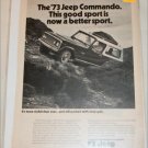 1973 American Motors Jeep Commando ad