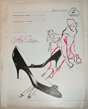 Brown Air Step Gem Shoe ad
