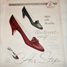 1957 Brown Air Step Rambler & Dundee Shoes ad