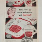 Serviset Paper Dinnerware ad