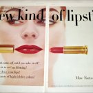 1956 Max Factor Hi Fi Lipstick ad