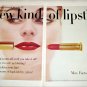 1956 Max Factor Hi Fi Lipstick ad