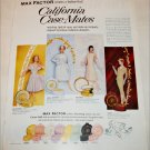 1960 Max Factor California Casemates ad