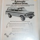 1973 American Motors Jeep Wagoneer Quadra-Trac ad