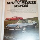 1974 American Motors Matador ad blue