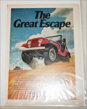 1974 American Motors Jeep CJ-5 ad