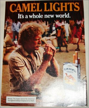 1985 Camel Lights It's a Whole New World Cigarette ad #2