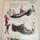 1958 Brown Robin Hood Easter Shoes ad